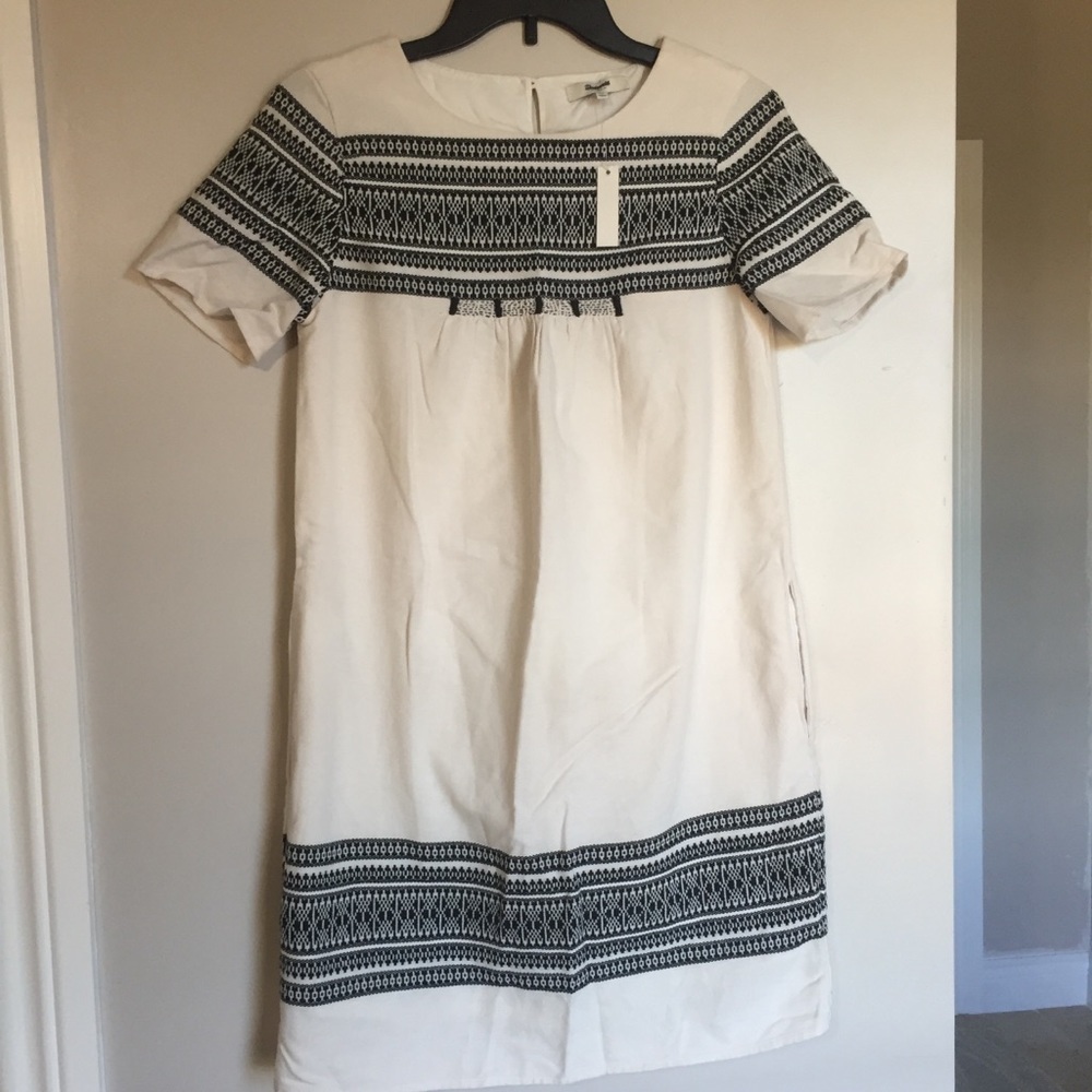 Madewell Embroidered dress